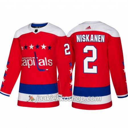 Miehille NHL Washington Capitals Pelipaita Matt Niskanen 2 Adidas Alternate 2018-19 Authentic